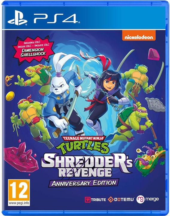 Teenage Mutant Ninja Turtles: Shredder\'s Revenge (Anniversary Edition) (PS4) in the group HOME ELECTRONICS / Game consoles & Accessories / Sony PlayStation 4 / Games at TP E-commerce Nordic AB (C96414)