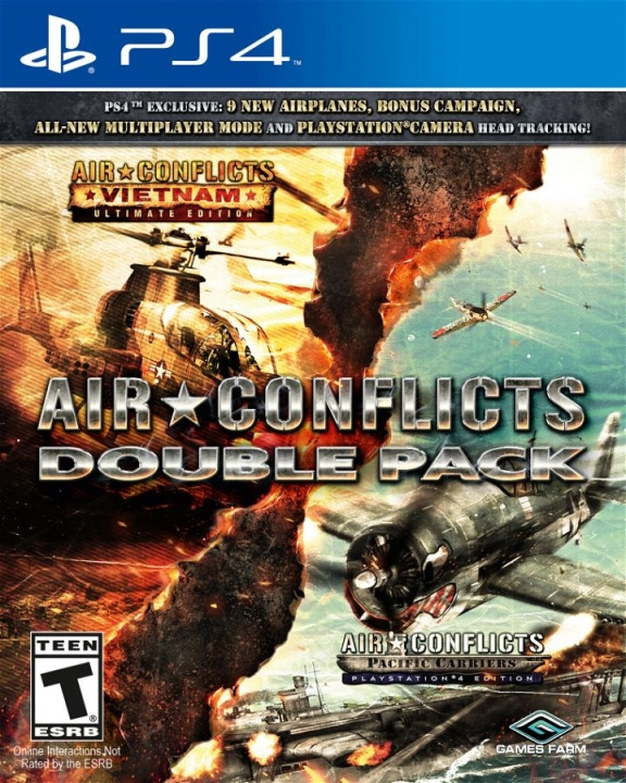 Air Conflicts: Double Pack (Import) (PS4) in the group HOME ELECTRONICS / Game consoles & Accessories / Sony PlayStation 4 / Games at TP E-commerce Nordic AB (C96418)