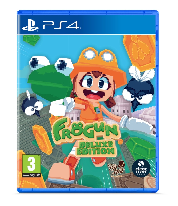 Frogun - Deluxe Edition (PS4) in the group HOME ELECTRONICS / Game consoles & Accessories / Sony PlayStation 4 / Games at TP E-commerce Nordic AB (C96437)