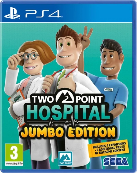 Two Point Hospital (Jumbo Edition) (PS4) in the group HOME ELECTRONICS / Game consoles & Accessories / Sony PlayStation 4 / Games at TP E-commerce Nordic AB (C96458)