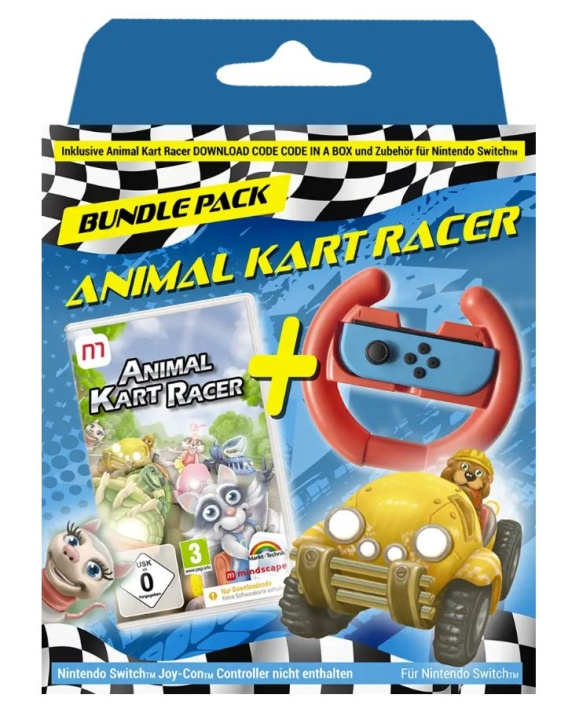 Animal Kart Racer Bundle (Code in a box) (DE/Multi in Game) in the group HOME ELECTRONICS / Game consoles & Accessories / Nintendo Switch at TP E-commerce Nordic AB (C96475)