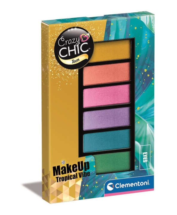 Crazy Chic - Teen Eyeshadow - Tropical Vide (18837) in the group TOYS, KIDS & BABY PRODUCTS / Toys / Masquerade costumes at TP E-commerce Nordic AB (C96485)