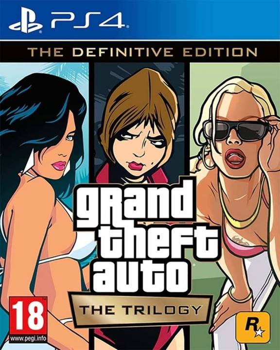 Grand Theft Auto: The Trilogy (The Definitive Edition) (PS4) in the group HOME ELECTRONICS / Game consoles & Accessories / Sony PlayStation 4 / Games at TP E-commerce Nordic AB (C96514)