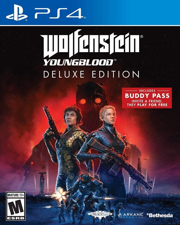 Wolfenstein: Youngblood (Deluxe Edition) (Import) (PS4) in the group HOME ELECTRONICS / Game consoles & Accessories / Sony PlayStation 4 / Games at TP E-commerce Nordic AB (C96515)