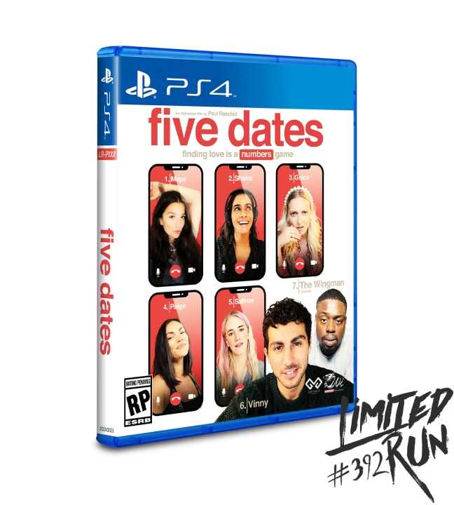 Limited Run Five Dates (Import) in the group HOME ELECTRONICS / Game consoles & Accessories / Sony PlayStation 4 / Games at TP E-commerce Nordic AB (C96530)