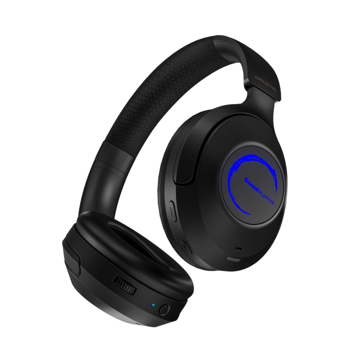 Creative Sound Blaster GH7 Super X-Fi® Wireless Over-ear Gaming Headphones with Bluetooth® LE Audio and Detachable Boom Mic in the group HOME ELECTRONICS / Audio & Picture / Headphones & Accessories / Headphones at TP E-commerce Nordic AB (C96556)