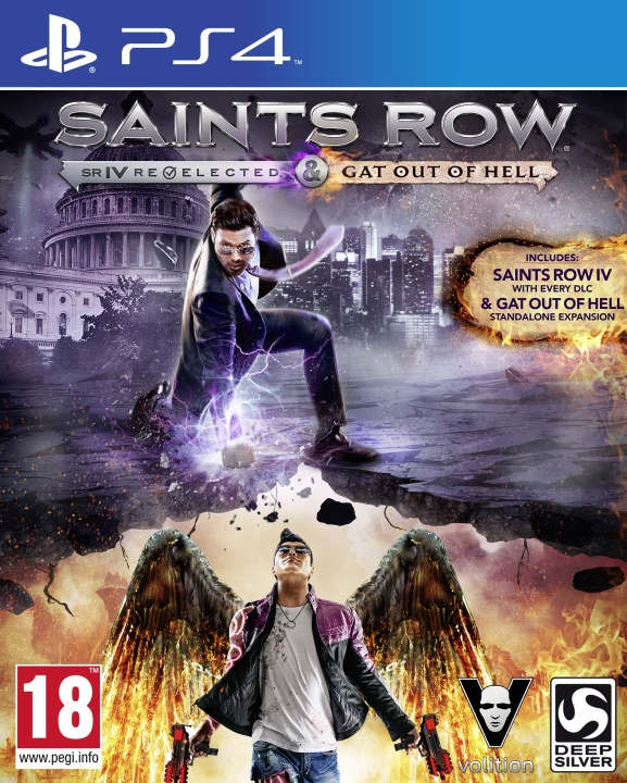 Saints Row IV Re-Elected: Gat Out of Hell (PS4) in the group HOME ELECTRONICS / Game consoles & Accessories / Sony PlayStation 4 / Games at TP E-commerce Nordic AB (C96570)