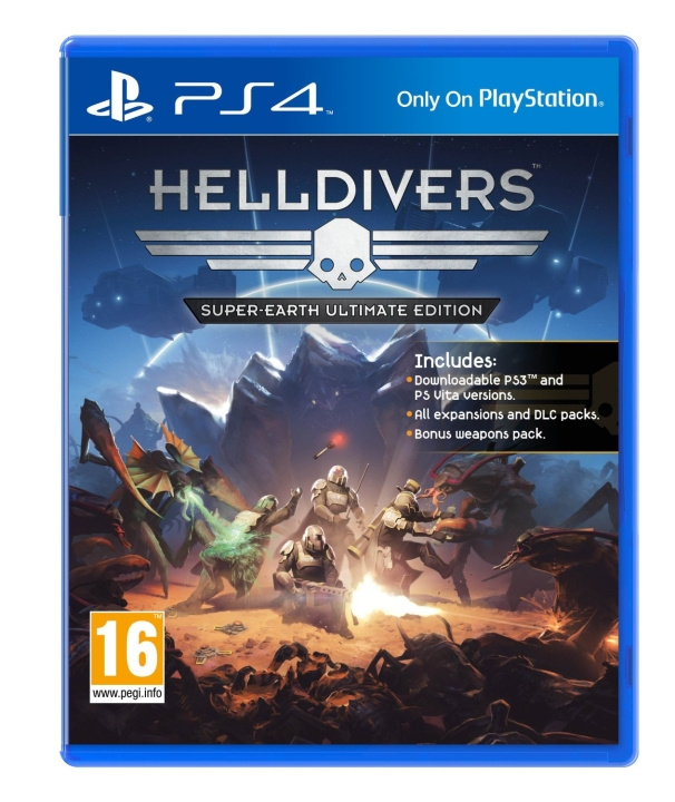 Helldivers: Super-Earth Ultimate Edition (PS4) in the group HOME ELECTRONICS / Game consoles & Accessories / Sony PlayStation 4 / Games at TP E-commerce Nordic AB (C96580)