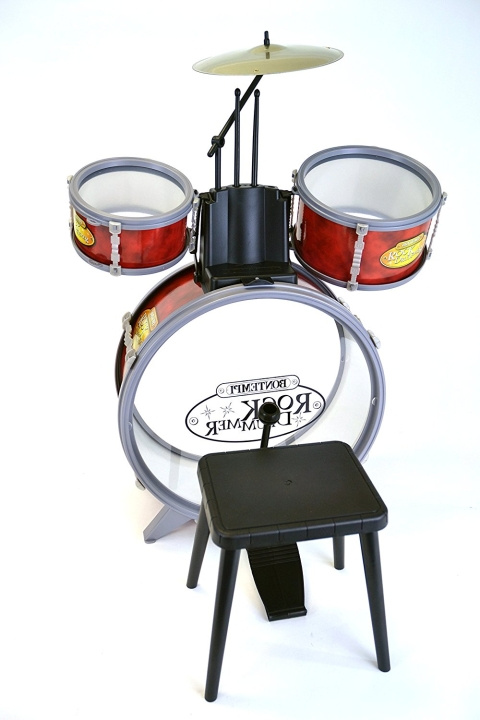 Bontempi Drum with Chair (514504) in the group TOYS, KIDS & BABY PRODUCTS / Music, Song & Images / Music instrument at TP E-commerce Nordic AB (C96602)