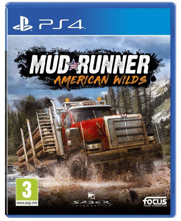 MudRunner - American Wilds Edition (PS4) in the group HOME ELECTRONICS / Game consoles & Accessories / Sony PlayStation 4 / Games at TP E-commerce Nordic AB (C96604)