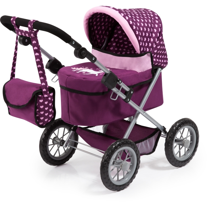 Bayer Dolls Pram Trendy - Purple (13037AA) in the group TOYS, KIDS & BABY PRODUCTS / Toys / Docks & Accessories at TP E-commerce Nordic AB (C96610)