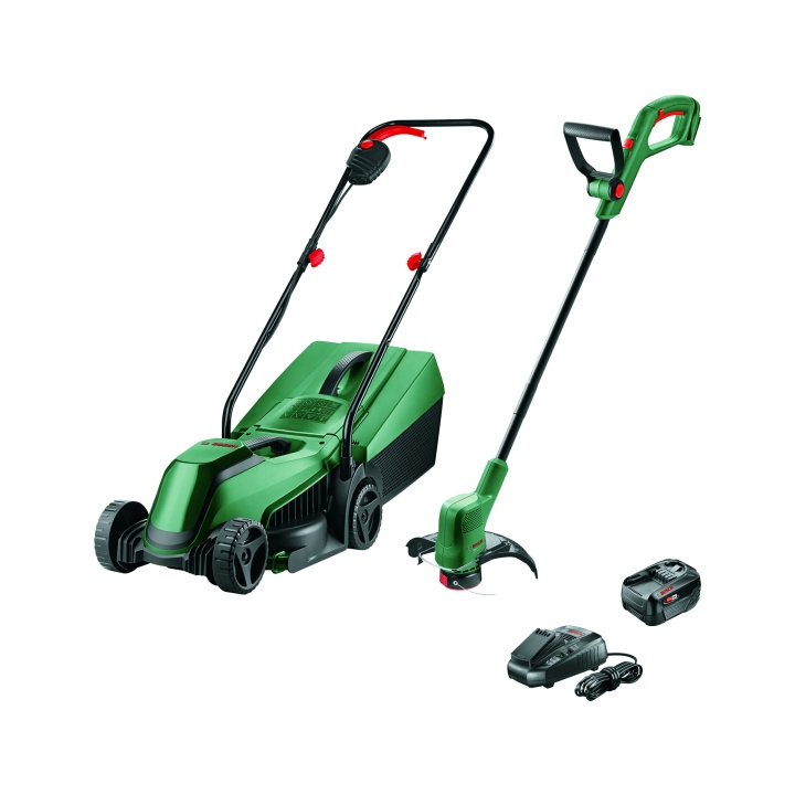 Bosch 18V Lawn Care Set - EasyGrassCut 18V & EasyMower 18V ( Battery & Charger Included ) in the group HOME, HOUSEHOLD & GARDEN / Garden products / Garden tools at TP E-commerce Nordic AB (C96641)