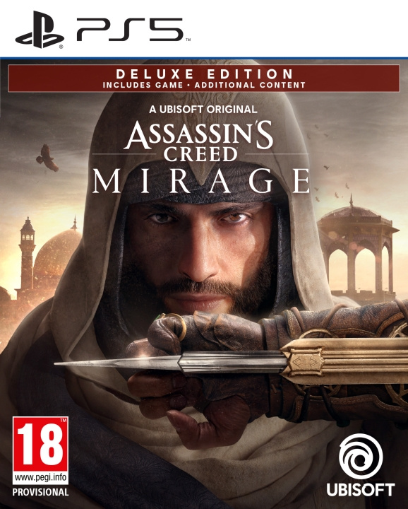 Assassin\'s Creed Mirage (Deluxe Edition) (PS5) in the group HOME ELECTRONICS / Game consoles & Accessories / Sony PlayStation 5 / Games at TP E-commerce Nordic AB (C96649)