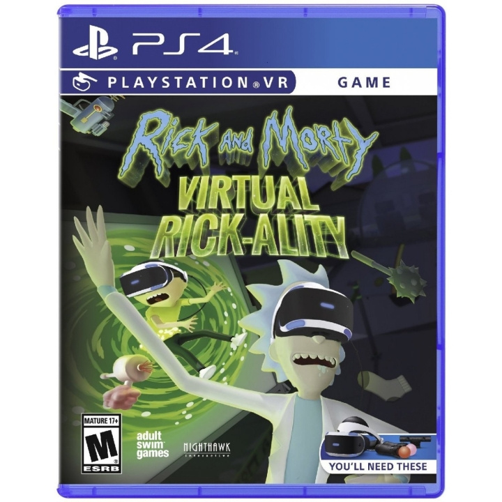 Rick and Morty\'s Virtual Rick-Ality ( Import ) (PS4) in the group HOME ELECTRONICS / Game consoles & Accessories / Sony PlayStation 4 / Games at TP E-commerce Nordic AB (C96651)