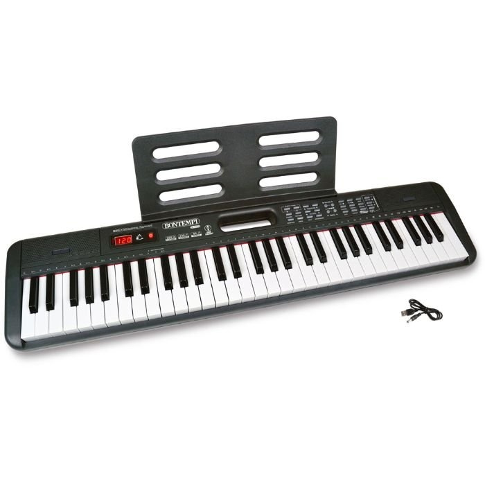 Bontempi Keyboard w. 61 keys (166119) in the group TOYS, KIDS & BABY PRODUCTS / Music, Song & Images / Music instrument at TP E-commerce Nordic AB (C96667)