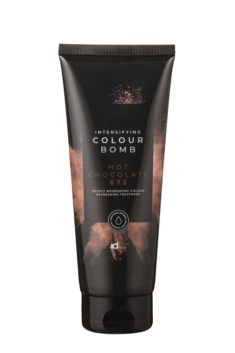 ID Hair Colour Bomb Hot Chocolate 673 - 200 ml in the group BEAUTY & HEALTH / Hair & Styling / Hair care / Hair Dye / Hair Dye & Color bombs at TP E-commerce Nordic AB (C96679)