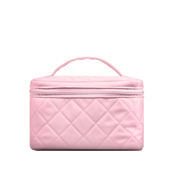 Gillian Jones Beauty Box in quilted nylon Pink in the group HOME, HOUSEHOLD & GARDEN / Bathroom / Toilet bags at TP E-commerce Nordic AB (C96688)