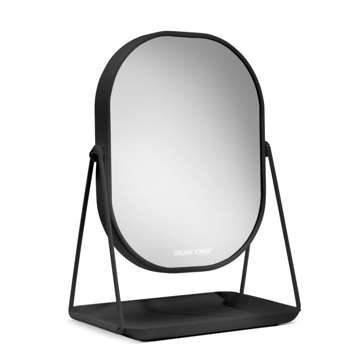 Gillian Jones Table Mirror With Tray Black in the group BEAUTY & HEALTH / Makeup / Make up mirror at TP E-commerce Nordic AB (C96689)