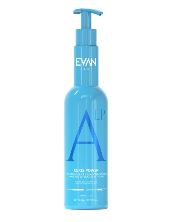 EVAN Curly Power Lower Poo Curl Super Activator 500 ml in the group BEAUTY & HEALTH / Hair & Styling / Hair styling / Gel / Gel spray at TP E-commerce Nordic AB (C96699)