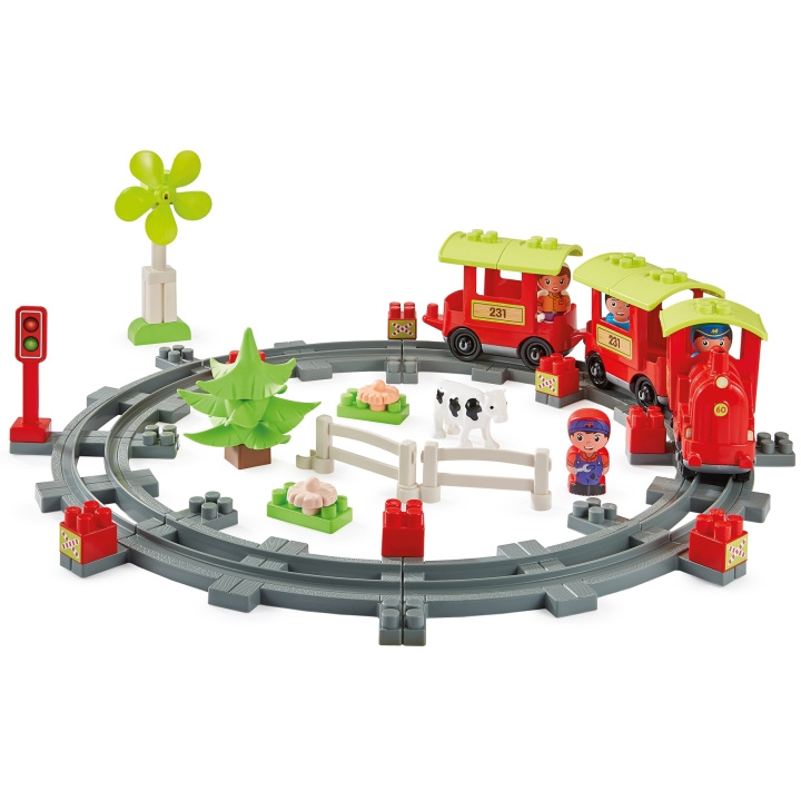 Abrick Country train (I-2982) in the group TOYS, KIDS & BABY PRODUCTS / Toys / Racing tracks at TP E-commerce Nordic AB (C96776)