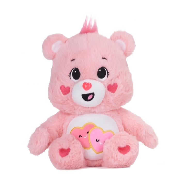 Care Bears Pink plush, 30 cm (70227) in the group TOYS, KIDS & BABY PRODUCTS / Baby toys / stuffed animals at TP E-commerce Nordic AB (C96787)