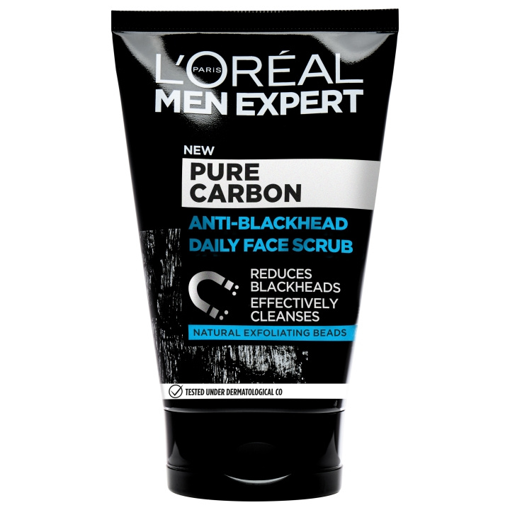 L\'Oréal Paris Men Expert Pure Charcoal Face Scrub - 100ml in the group BEAUTY & HEALTH / Skin care / Face / Scrub / Peeling at TP E-commerce Nordic AB (C96806)