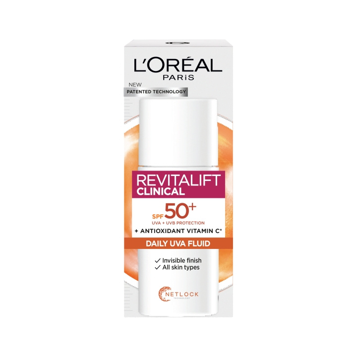 L\'Oréal L\'Oréal Paris Revitalift Clinical Daily Moisturizing Fluid SPF50 - 50ml in the group BEAUTY & HEALTH / Skin care / Tanning / Sunscreen at TP E-commerce Nordic AB (C96808)