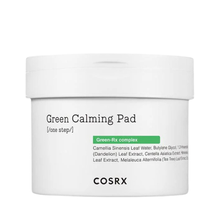 COSRX One Step Green Hero Calming Pad - Green 70 pcs in the group BEAUTY & HEALTH / Skin care / Face / Cleaning at TP E-commerce Nordic AB (C96821)