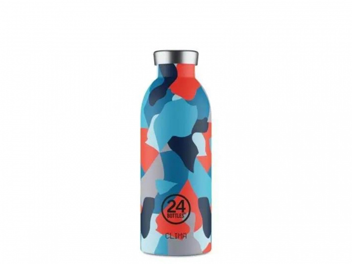 24Bottles Clima Bottle 0,5 L - Blue Tundra in the group Sport, leisure & Hobby / Outdoor recreation / Thermoses & Water Bottles at TP E-commerce Nordic AB (C96855)