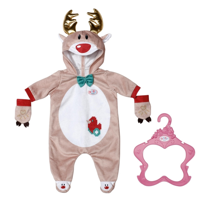 BABY Born Reindeer Onesie 43cm (831700) in the group TOYS, KIDS & BABY PRODUCTS / Toys / Docks & Accessories at TP E-commerce Nordic AB (C96955)