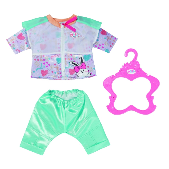 BABY Born Casual Outfit Aqua 43cm (832622) in the group TOYS, KIDS & BABY PRODUCTS / Toys / Docks & Accessories at TP E-commerce Nordic AB (C96959)