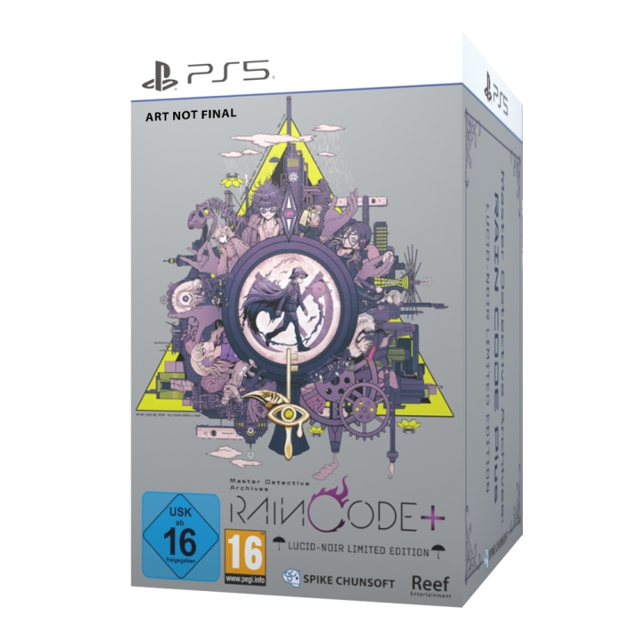 Master Detective Archives: RAIN CODE Plus - Lucid-Noir (Limited Edition) (PS5) in the group HOME ELECTRONICS / Game consoles & Accessories / Sony PlayStation 5 / Games at TP E-commerce Nordic AB (C97049)