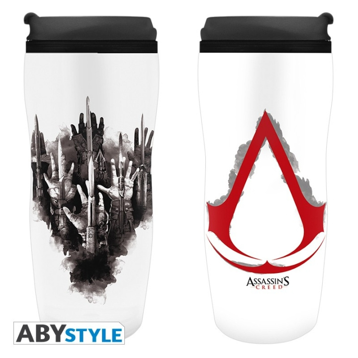 Abysse ASSASSIN\'S CREED - Crest Travel Mug in the group Sport, leisure & Hobby / Fun stuff / Cups at TP E-commerce Nordic AB (C97114)