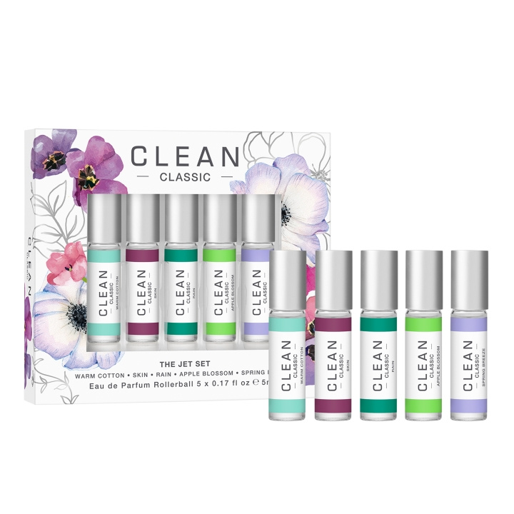 Clean Gift Set Classic Layering Rollerball EdP - 5 x 5 ml in the group BEAUTY & HEALTH / Gift sets / Gift sets for her at TP E-commerce Nordic AB (C97115)