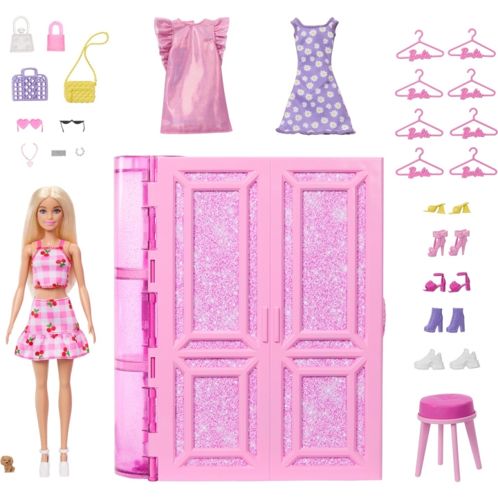 Barbie – Dream Closet 3.0 with Doll (HXD58) in the group TOYS, KIDS & BABY PRODUCTS / Toys / Docks & Accessories at TP E-commerce Nordic AB (C97134)