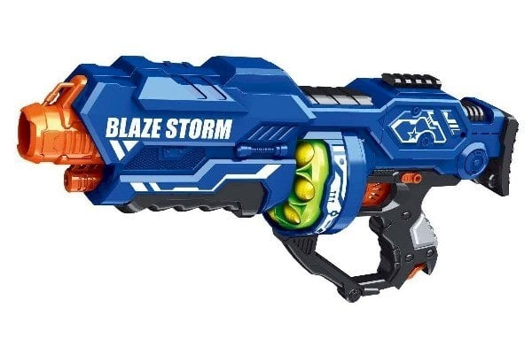 Blaze Storm Soft ball gun with 12pcs foam balls (520337) in the group TOYS, KIDS & BABY PRODUCTS / Toys / Action play at TP E-commerce Nordic AB (C97176)