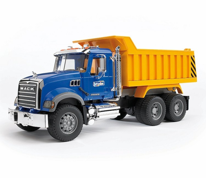 Bruder MACK Granite Tip up Truck (02815) in the group TOYS, KIDS & BABY PRODUCTS / Toys / Toy cars at TP E-commerce Nordic AB (C97190)