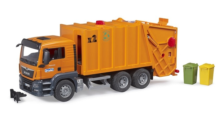 Bruder MAN TGS Garbage truck (03760) in the group TOYS, KIDS & BABY PRODUCTS / Toys / Toy cars at TP E-commerce Nordic AB (C97197)