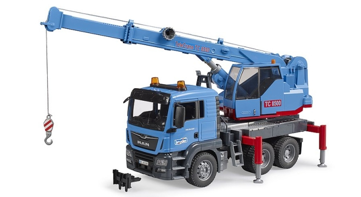 Bruder MAN TGS Crane Truck (03771) in the group TOYS, KIDS & BABY PRODUCTS / Toys / Toy cars at TP E-commerce Nordic AB (C97198)