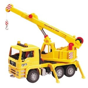 Bruder MAN Crane Truck (02754) in the group TOYS, KIDS & BABY PRODUCTS / Toys / Toy cars at TP E-commerce Nordic AB (C97208)