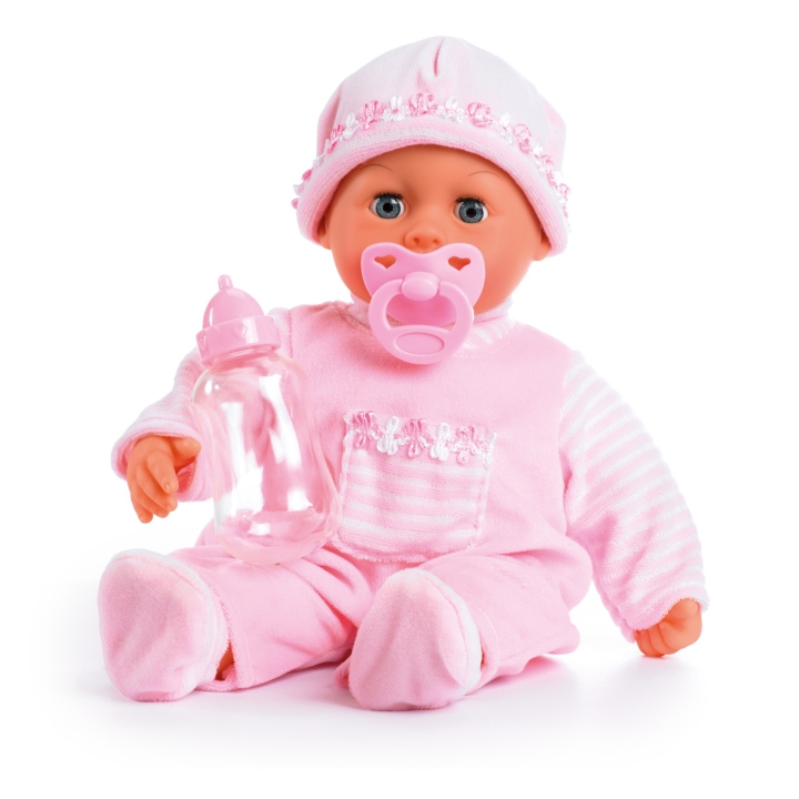 Bayer Doll - First Word Baby soft pink 38cm (93824AA) in the group TOYS, KIDS & BABY PRODUCTS / Toys / Docks & Accessories at TP E-commerce Nordic AB (C97217)