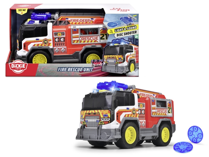 Dickie Toys Fire Rescue Unit (203306020) in the group TOYS, KIDS & BABY PRODUCTS / Toys / Toy cars at TP E-commerce Nordic AB (C97262)