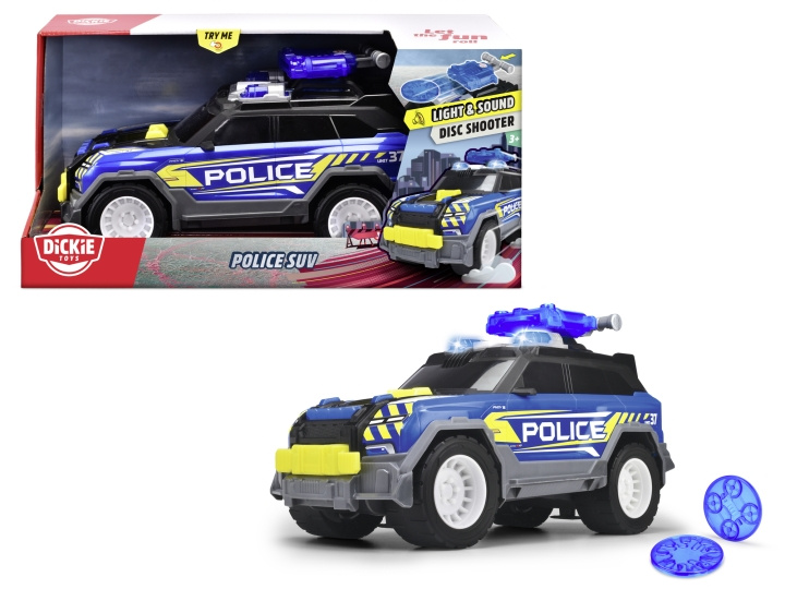 Dickie Toys Police SUV (203306022) in the group TOYS, KIDS & BABY PRODUCTS / Toys / Toy cars at TP E-commerce Nordic AB (C97263)