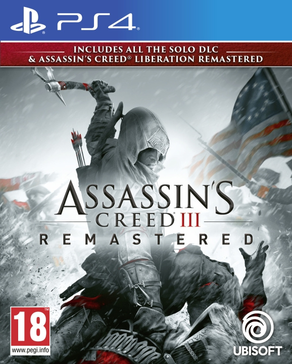 Assassin\'s Creed III (3) + Liberation HD Remaster (PS4) in the group HOME ELECTRONICS / Game consoles & Accessories / Sony PlayStation 4 / Games at TP E-commerce Nordic AB (C97267)