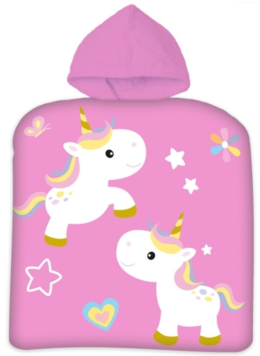 BrandMac Poncho - 50 x 100 cm - Unicorn (110017) in the group TOYS, KIDS & BABY PRODUCTS / Children\'s textiles / Bath accessories at TP E-commerce Nordic AB (C97286)