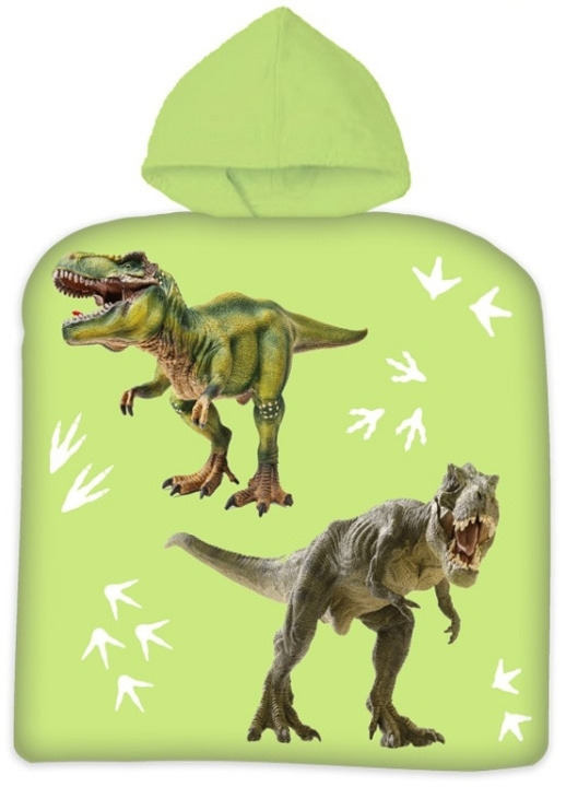 BrandMac Poncho - 50 x 100 cm - Dino (110018) in the group TOYS, KIDS & BABY PRODUCTS / Children\'s textiles / Bath accessories at TP E-commerce Nordic AB (C97287)