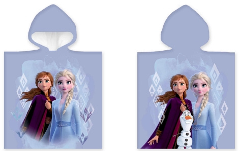 BrandMac Poncho Towel - 50 x 100 cm – Frozen (110070) in the group TOYS, KIDS & BABY PRODUCTS / Children\'s textiles / Bath accessories at TP E-commerce Nordic AB (C97296)