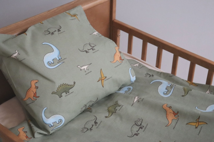 By Mats Bed Linen Junior Size 100 x 140 cm - Dino (MAT109) in the group TOYS, KIDS & BABY PRODUCTS / Children\'s textiles / Bedding / Bedsets for Juniors at TP E-commerce Nordic AB (C97335)