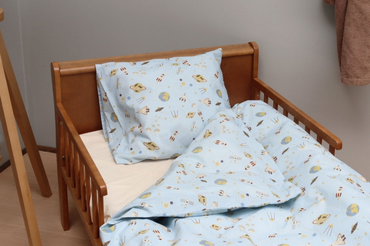 By Mats Bed Linen Baby Size 70 x 100 cm - Space Universe (MAT120) in the group TOYS, KIDS & BABY PRODUCTS / Children\'s textiles / Bedding / Bedsets for stroller at TP E-commerce Nordic AB (C97344)