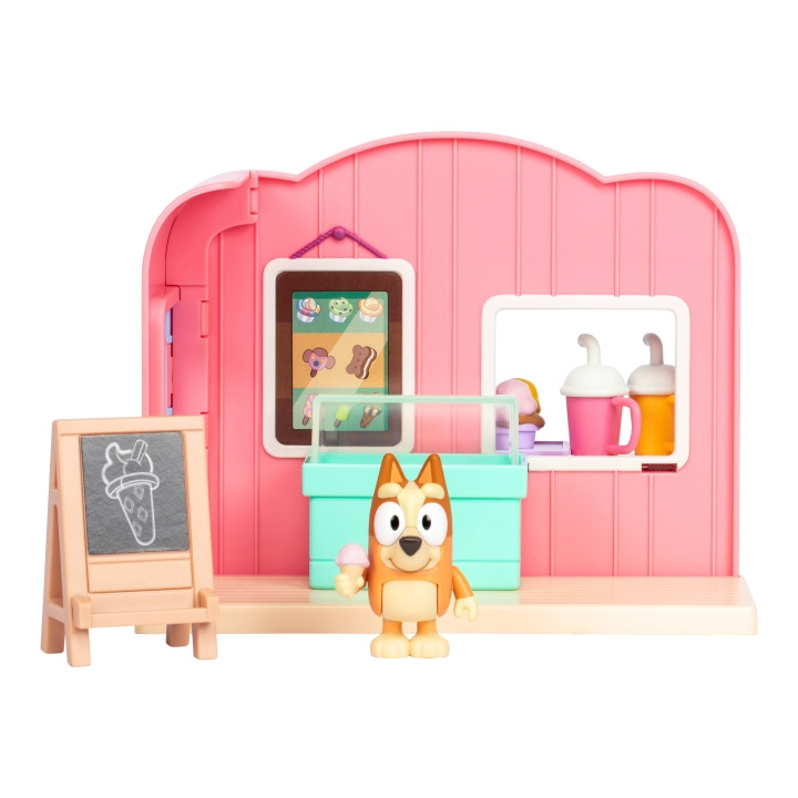 Bluey BLUEY Mini Playset Ice Cream Shop (90243) in the group TOYS, KIDS & BABY PRODUCTS / Toys / Play set at TP E-commerce Nordic AB (C97380)